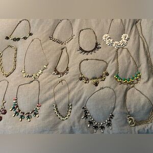 Lot of 15 JCrew Necklaces.